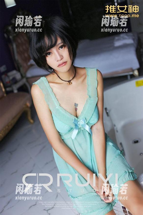 TGOD推女神-绮里嘉 TGOD推女神 - 教室里的绮里嘉,图片好像在玩猜谜游戏