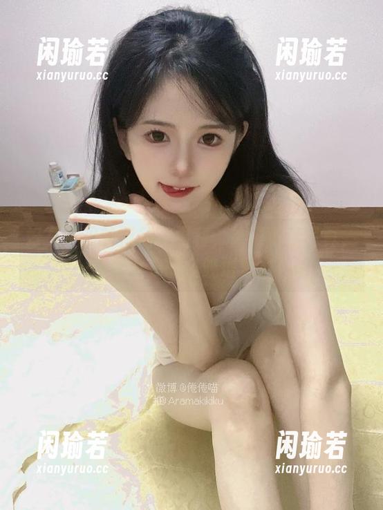 倦倦喵 好久不见的倦倦喵福利,甘雨魅魔写真,一定要为我的夜晚增添点色彩